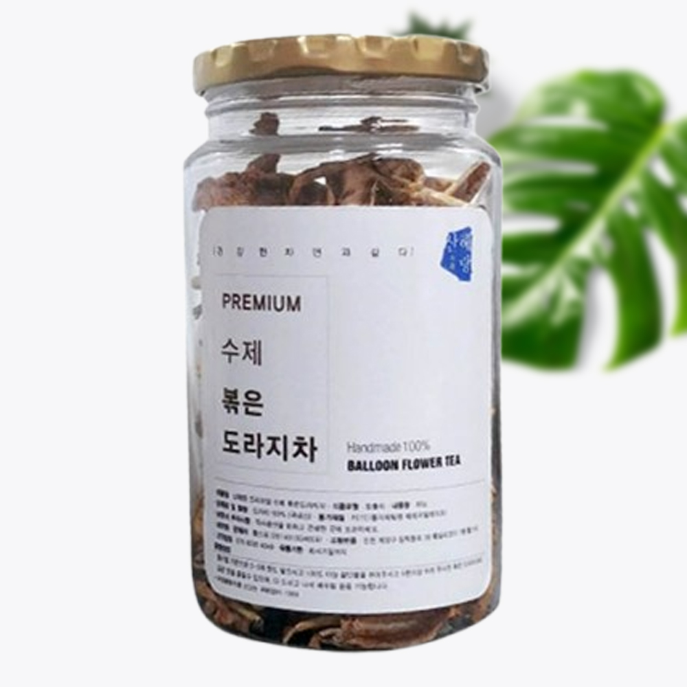 볶은 수제 도라지차 80g 국내산 몸에좋은차 - 상품 이미지