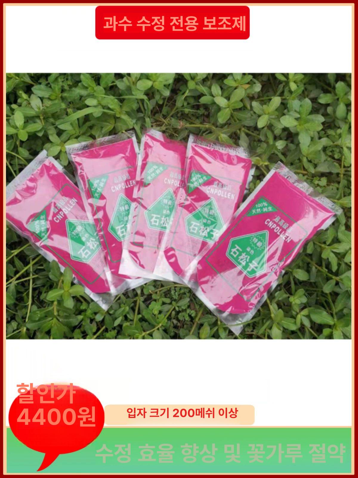 꽃가루 수정 사과 토마토 인공수분가루 꽃 키위 배 석송분말 과일 스프레이 살포기용 - 상세 이미지 2