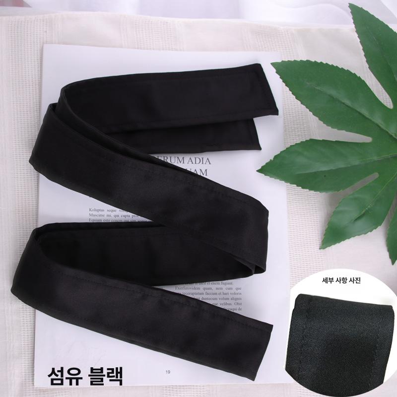 트렌치코트 벨트 고급 패브릭 허리띠 스트랩 코트용 슬림핏 얇은 클래식 버클 - 상세 이미지 4