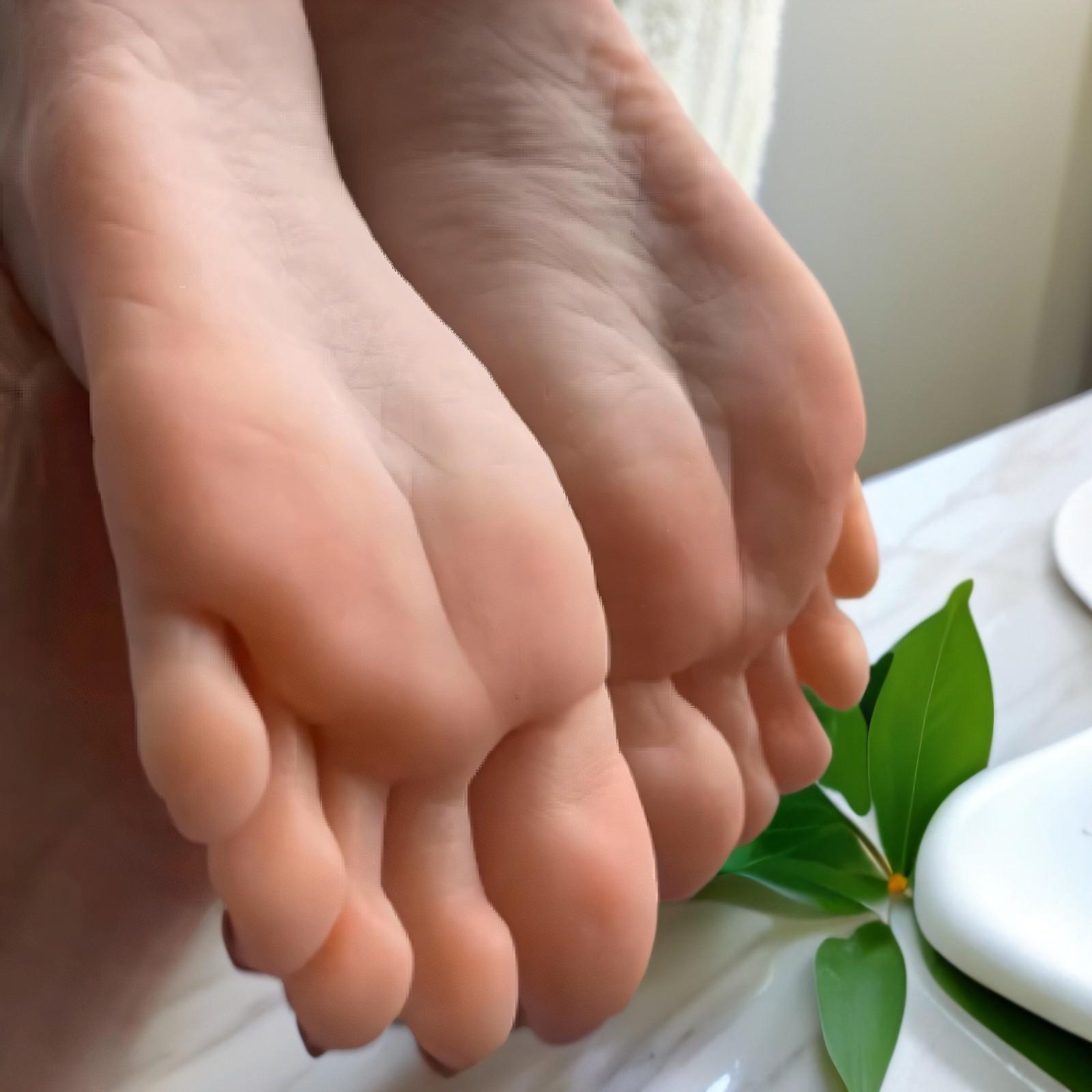 실리콘 발모형 마네킹 양말 가짜 촬영 인조 촬영용 사진 네일 발모델 신발 전시 구두 - 상품 이미지