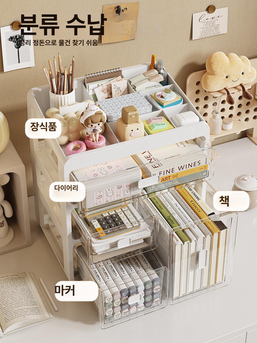 가정용 약보관함 3단 구급상자 약통 분리형 약상자 - 상세 이미지 2