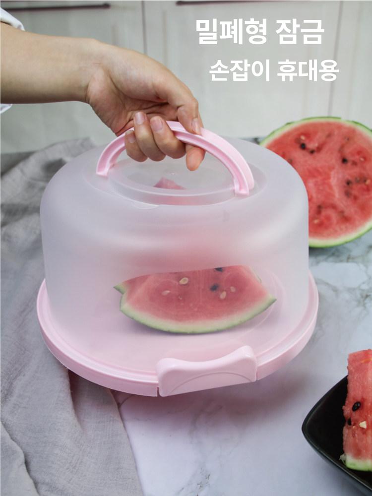 케이크 캐리어 일회용 휴대용 상자 디저트 디스플레이 홀더 보관 투명 머핀 돔 선물 컵케익 - 상세 이미지 2