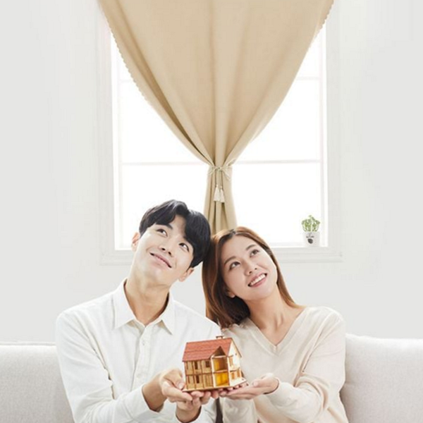 셀프 암막 커튼 패브릭 암막 커튼 거실 침실