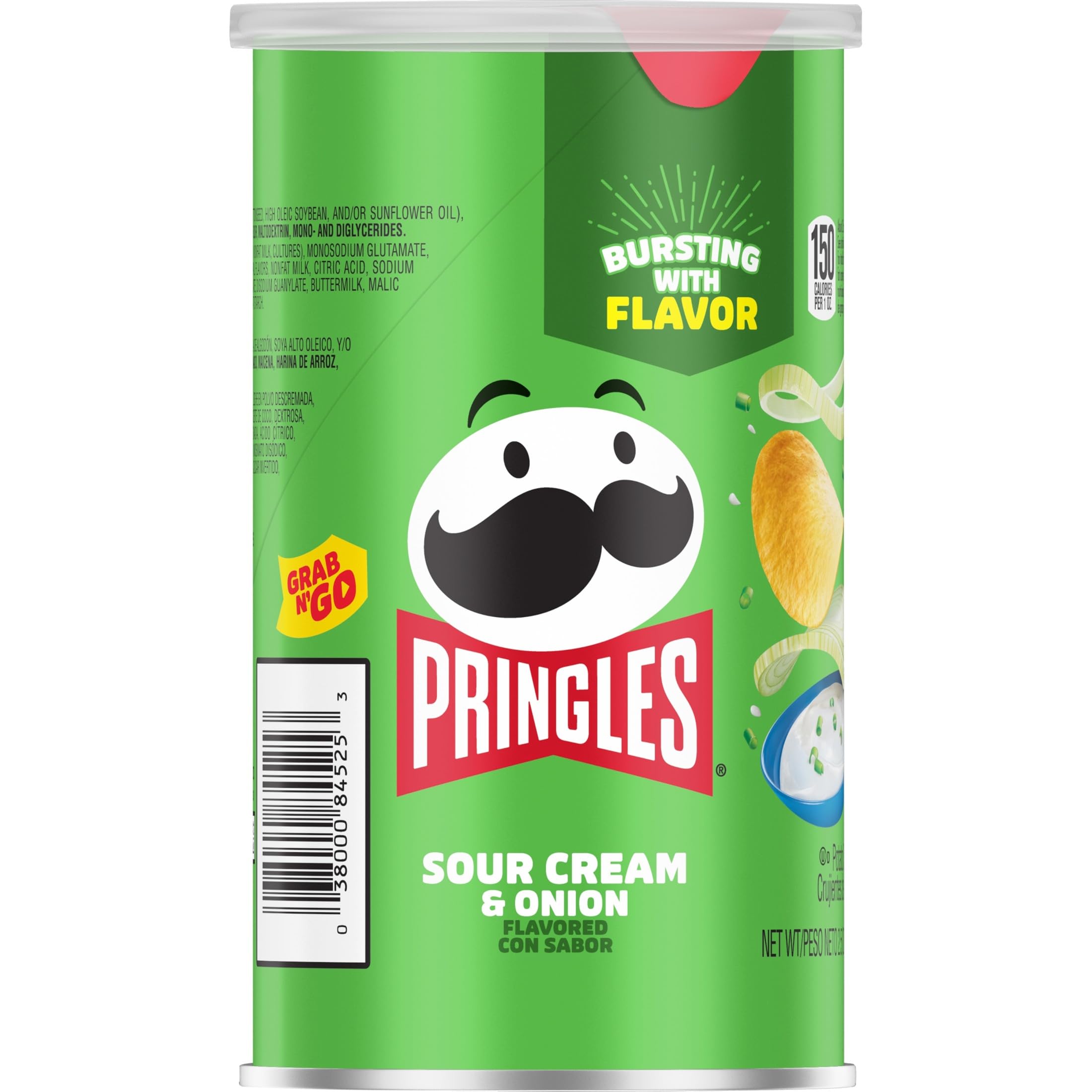 프링글스 사워크림 어니언 감자칩 0.9kg 12캔 - 상세 이미지 5