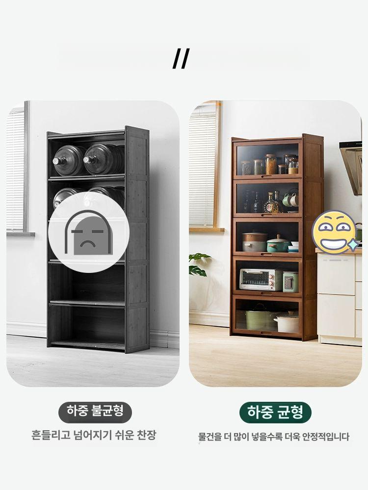 클래식 원목 커피장 그릇장 부엌 진열장 엔틱 찻장 티 장식장 미니 수납 진열 가구 - 상세 이미지 5