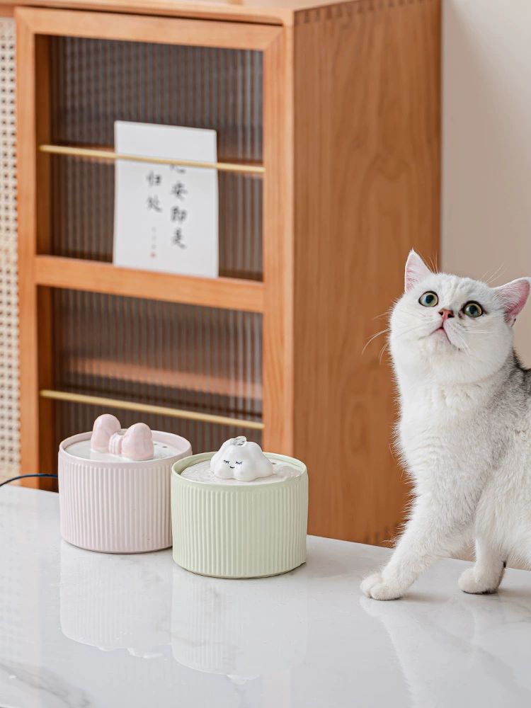 순환식 캣 급수기 음수대 물그릇 고양이 자동 음수기 - 상세 이미지 3
