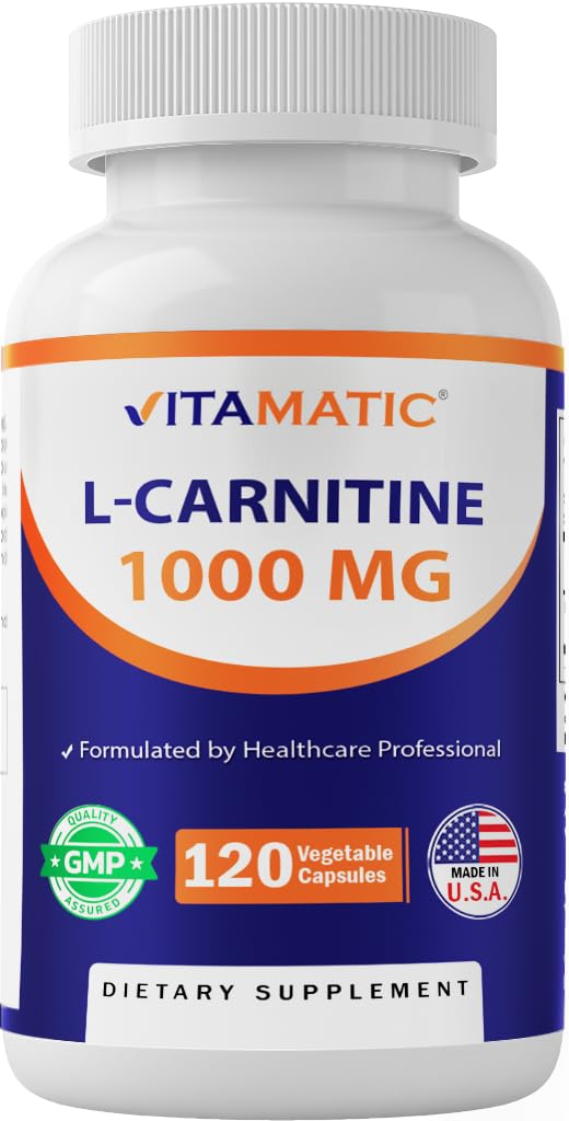 비타매틱 L 카르니틴 푸마레이트 1000mg 120캡슐 - 상품 이미지