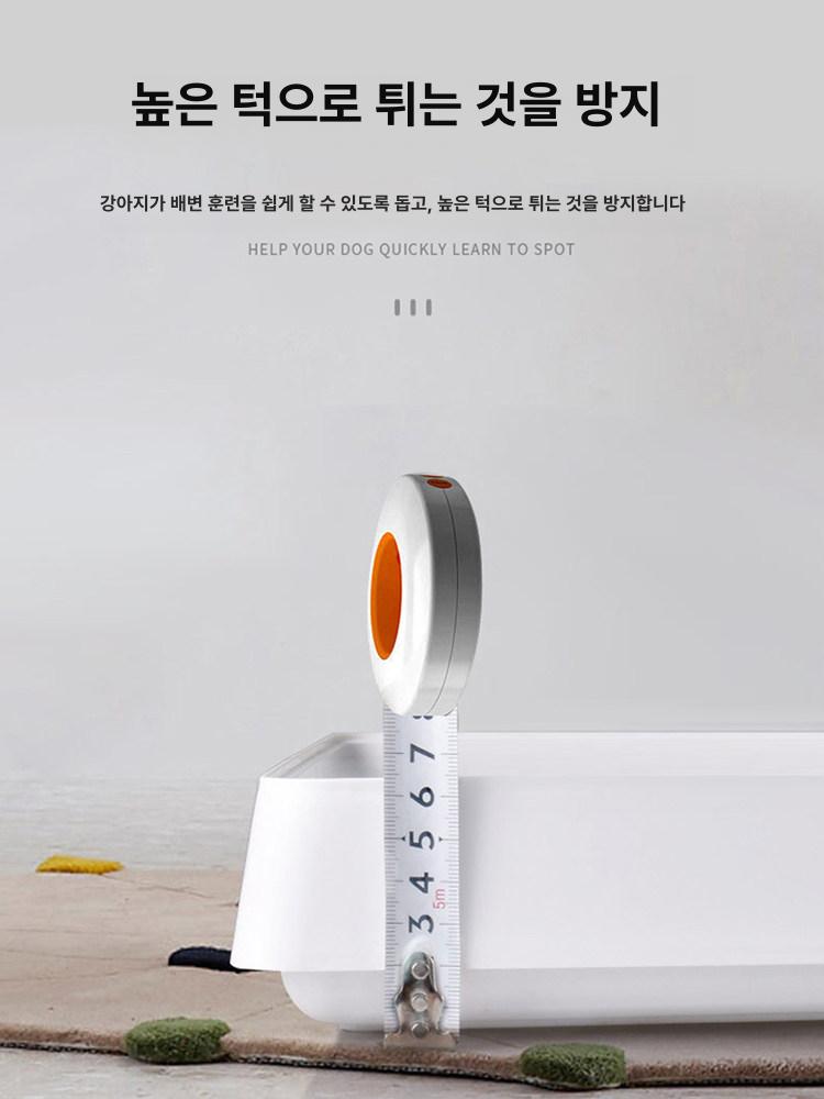 기니피그 배변판 화장실 애완동물 친칠라 토끼 소형 사육장 배변통 실내 대형 - 상세 이미지 4