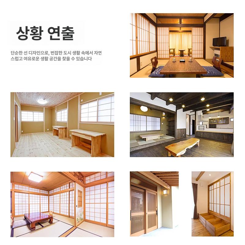 한지 창호지 인테리어 문 아크릴 도배지 방수 플레인 닥종이 상죽 소면 리폼 셀프 - 상세 이미지 2