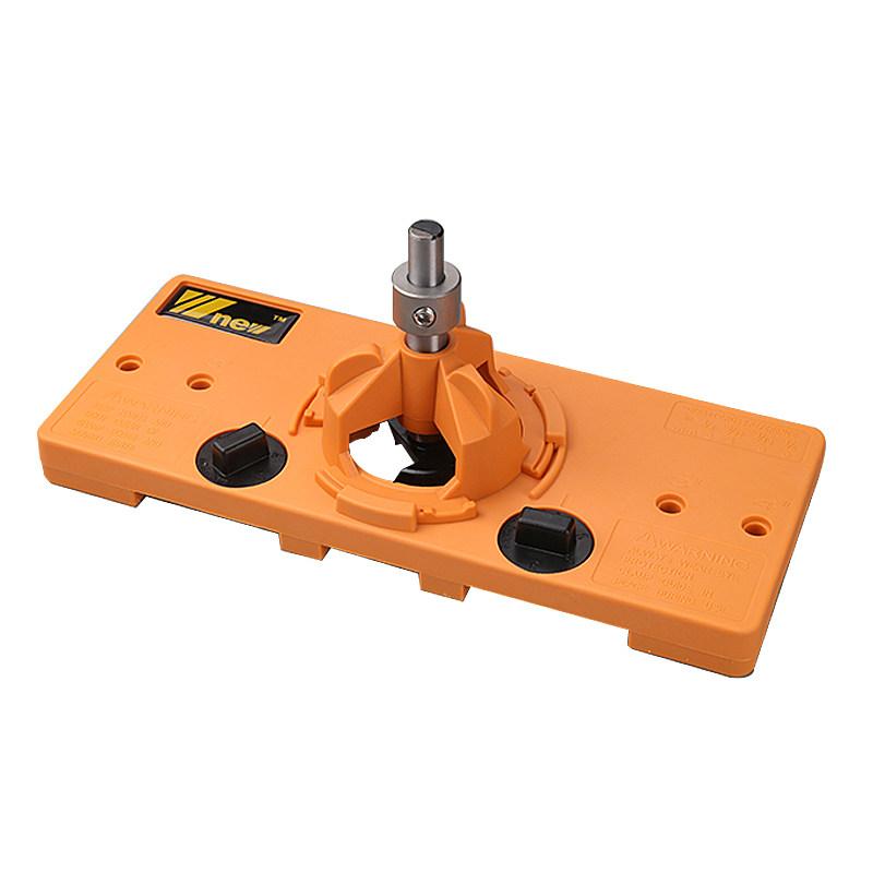 힌지홀더 싱크경첩가이드 타공 목공캐비닛 힌지 고정 펀칭 펀칭장비 도어 집게 캐비닛 구멍 - 상품 이미지