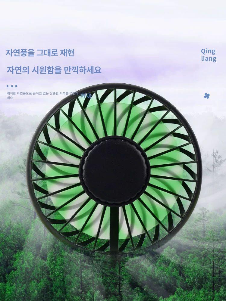 현장안전모 선풍기 걸이형 땀 건설 이중 에어쿨팬 공사장 저렴한 건설현장 사이즈 방지 - 상세 이미지 5