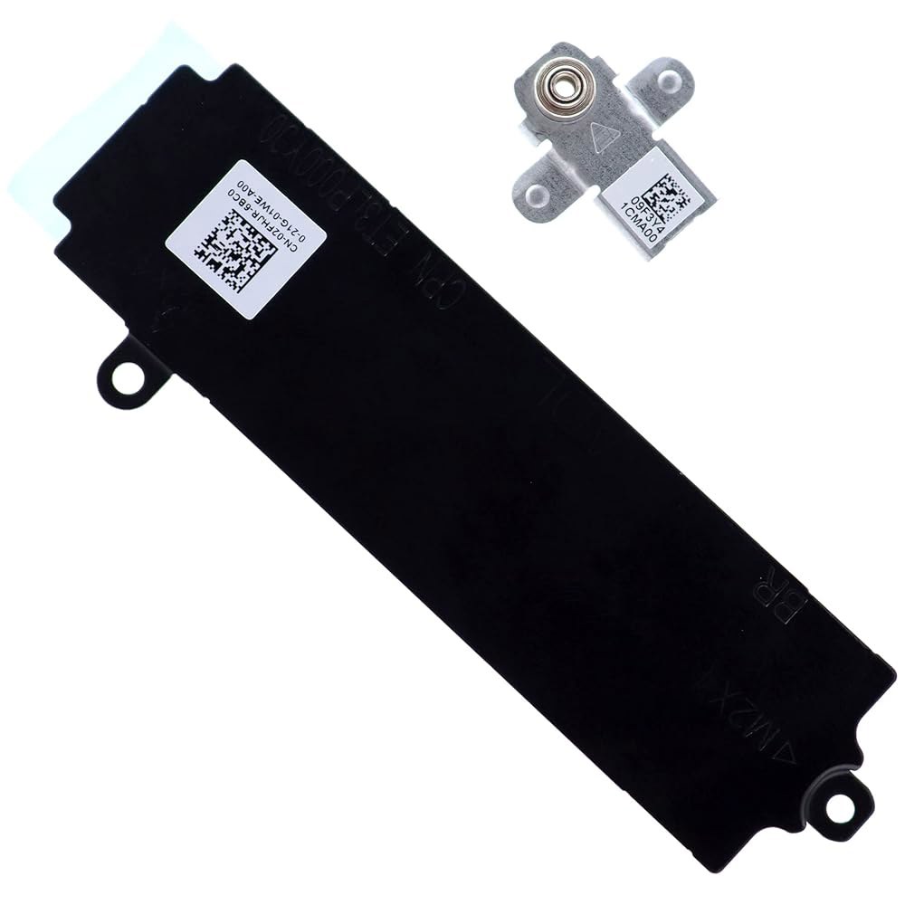 Dell G15 5520 5521 5525용 Deal4GO M.2 2280 SSD 히트싱크 써멀 쉴드 2FHJR 02FHJR 지원 브래킷 9F3Y4 교체용 - 상세 이미지 2