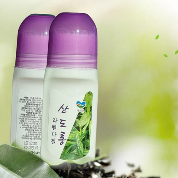 쿨링 바디 젤 아로마 녹차 젤 마사지 보습 산도롱 - 상품 이미지