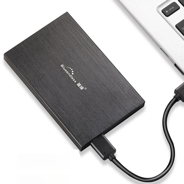 1테라 외장하드 usb 이동식 포터블 저장장치 c타입 하드디스크 파우치 - 상품 이미지
