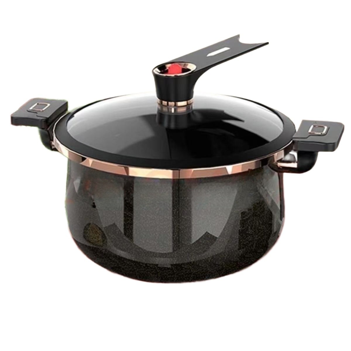 가정용 압력솥 저압솥 찜기 인덕션 쿠커 진공냄비 스팀포트 코팅 찜통 논스틱 - 상품 이미지