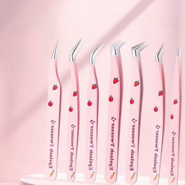아이래쉬 속눈썹 연장 핀셋 볼륨 셀프 속눈썹 핀셋 족집게 미용 - 상품 이미지
