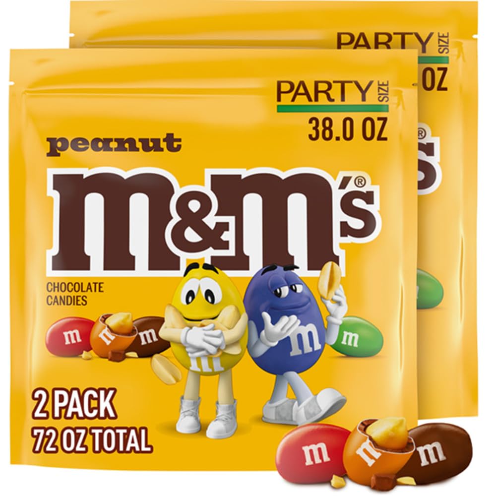 M M S 피넛 밀크 초콜릿 파티 사이즈 1.1kg 2팩 - 상품 이미지