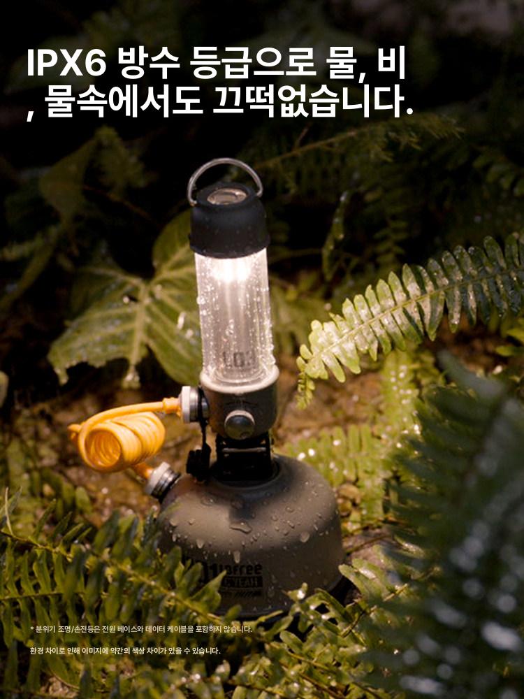 캠핑랜턴충전식 무드등 lofree 조명 실외 와일드 led 앰비언트 스피커 - 상세 이미지 2