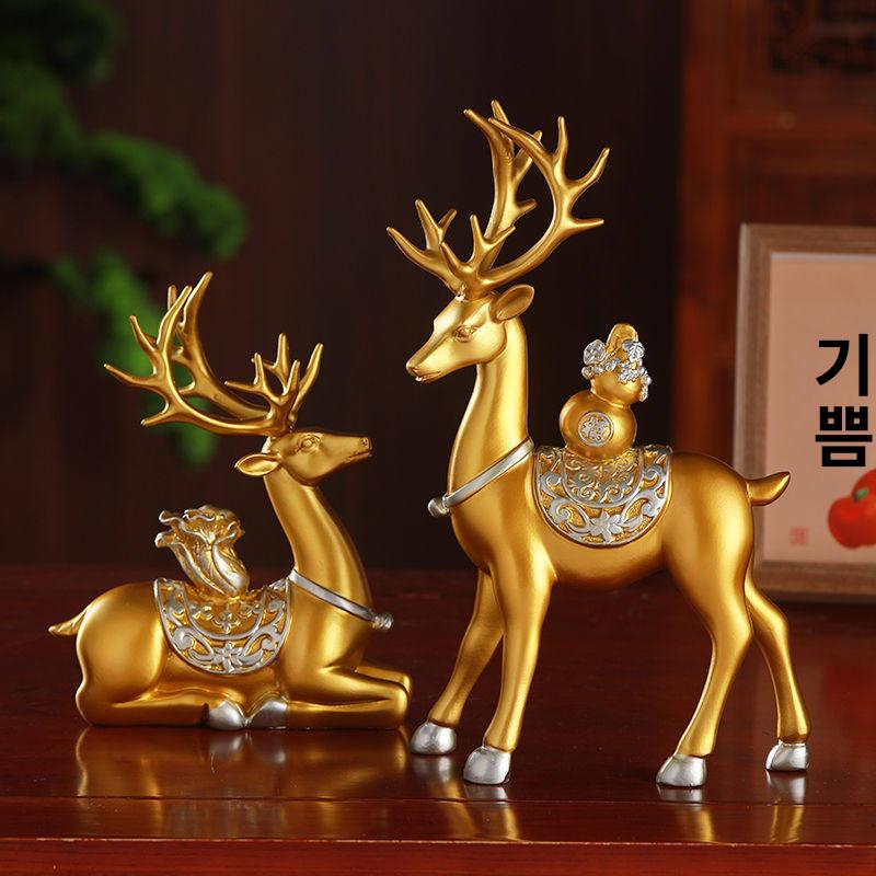 사슴 장식소품 인테리어 북유럽 장식품 벽장식 벽 벽면 장식 사슴장식 머리 헌팅 노르딕 - 상세 이미지 5