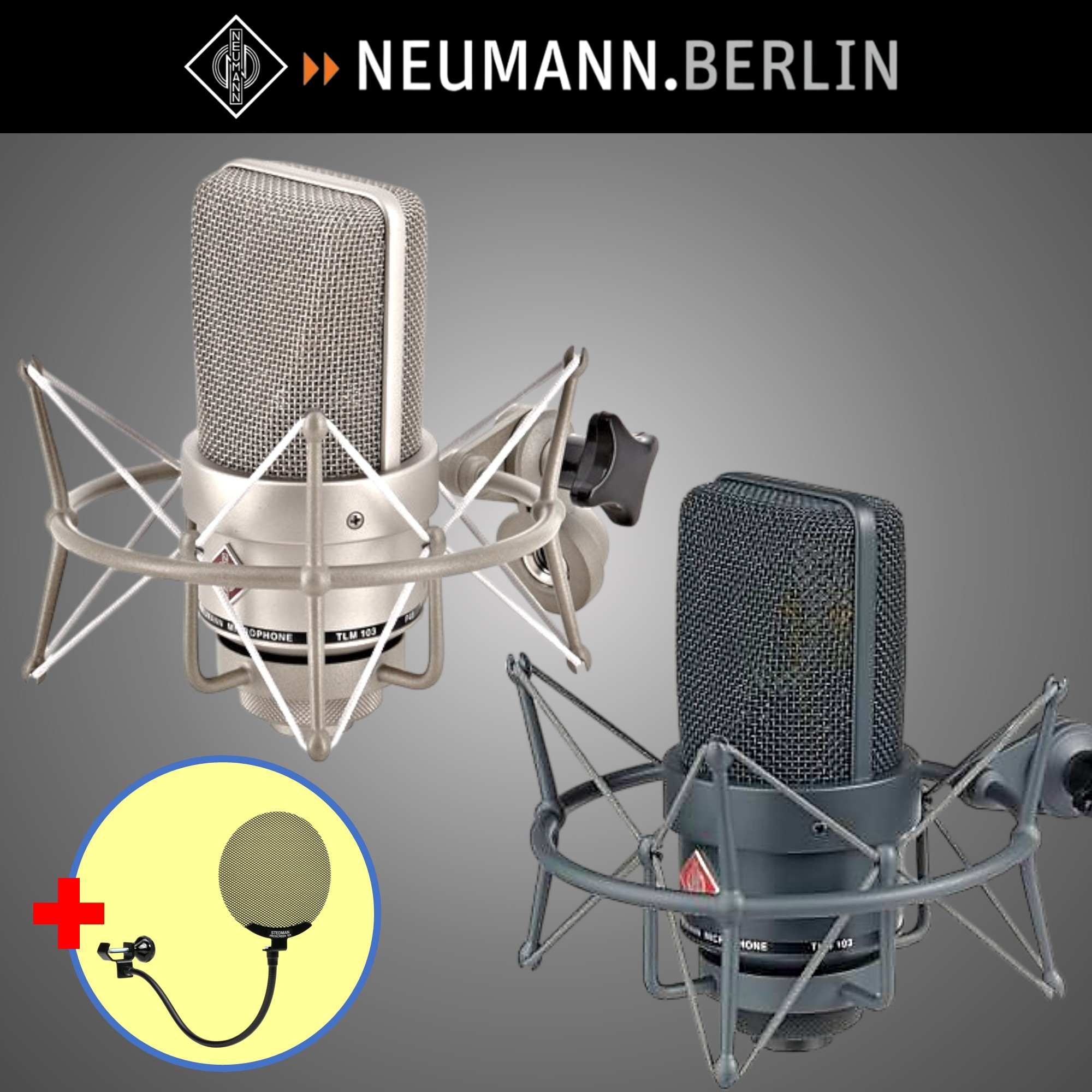 NEUMANN 노이만 TLM103 스튜디오세트 콘덴서 마이크 STUDIO SET - 상품 이미지