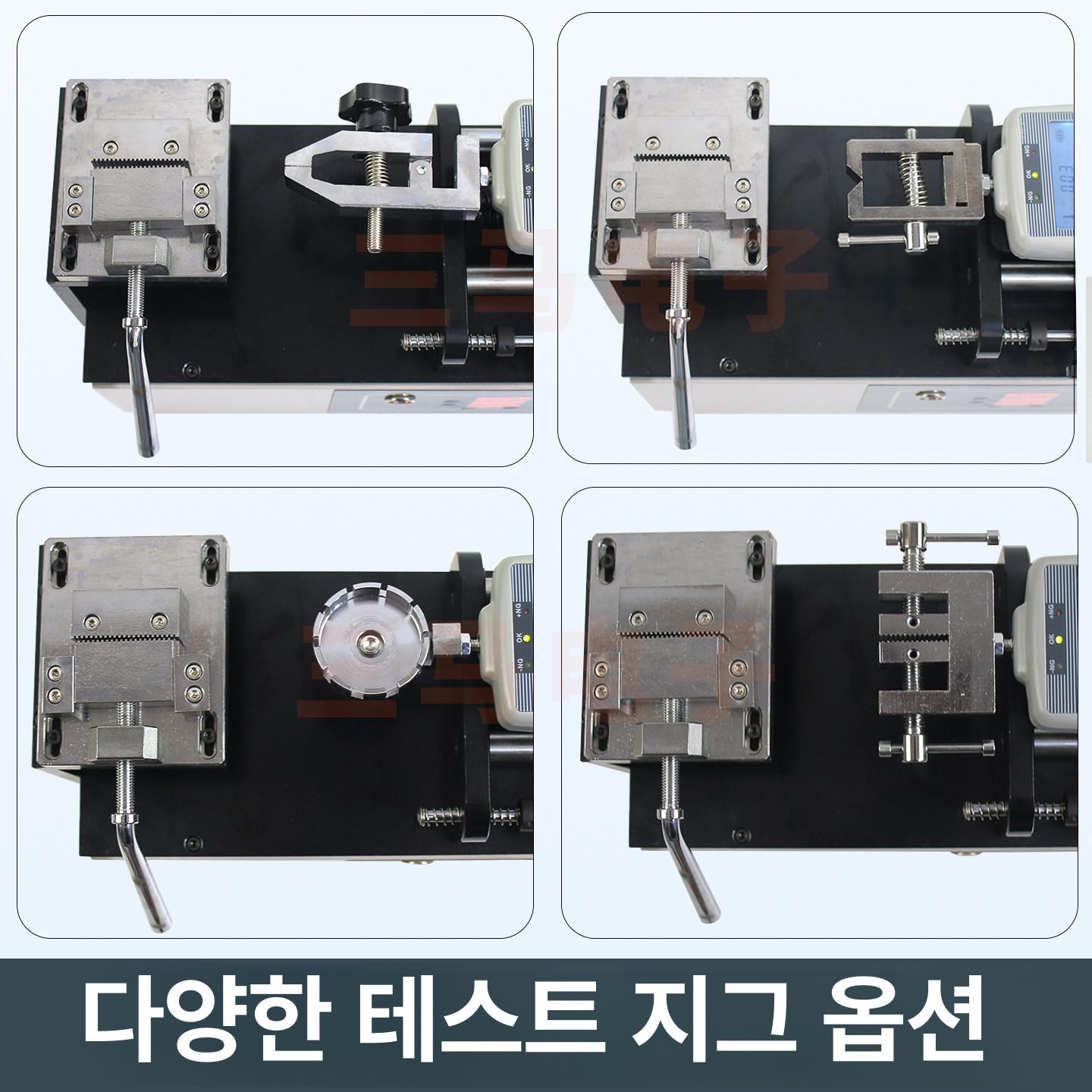 전동 푸쉬풀게이지 압축강도 인장강도측정기 시험기 단자 홑몸 압력 테스터기 - 상세 이미지 5