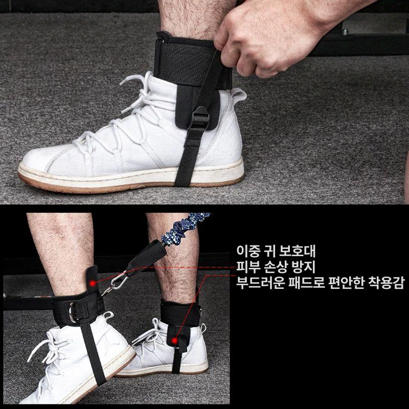 킥복싱 운동밴드 저항훈련 세트 스트랩이 훈련 운동 레슬링 펀치 로프 모든 발목 전신저항 - 상세 이미지 2