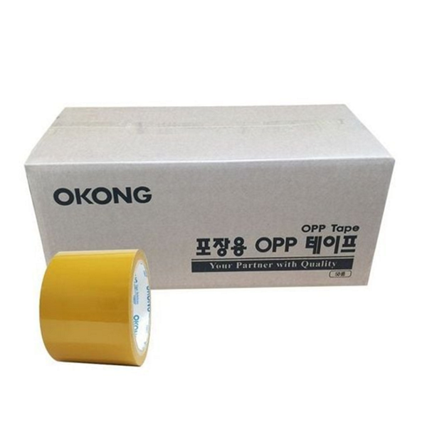 대용량 포장용 opp 테이프 업무용 박스 테이프 투명 - 상품 이미지