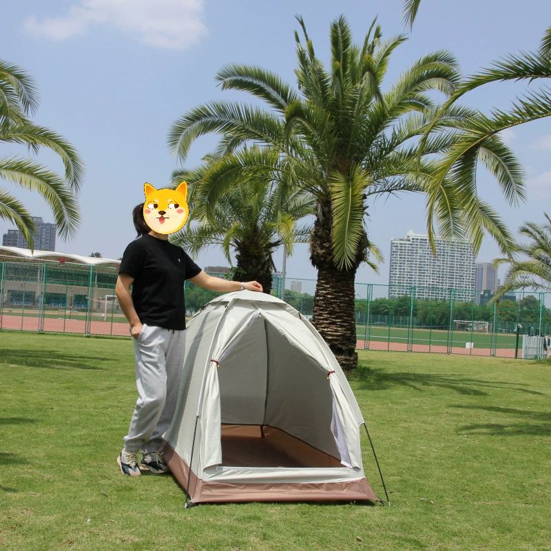 원터치 텐트 초경량 방수 비박 오토 그늘막텐트 휴대용 자동 자동텐트 에어텐트 미니 여행 - 상세 이미지 5