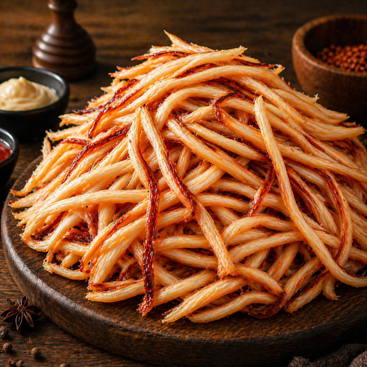 부드럽고 맛있는 바베큐오징어 페스츄리오징어 마른안주 500g, 1개 - 상품 이미지