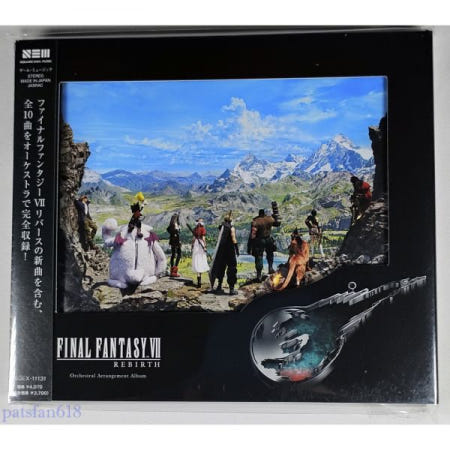 [해외](수입CD) Final Fantasy VII 7 Rebirth ORCHESTRAL ARRANGEMENT ALBUM New Music CD FF7 Import