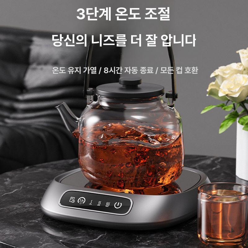 휴대용 usb 컵 워머 온도 패드 유지 차량용 포트 커피 가정용 스마트 - 상세 이미지 2