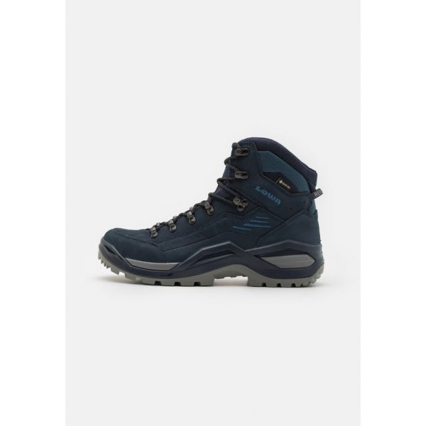 로바 레네게이드에보GTX미드 비브람 가죽 남성 등산화 네이비 navy/dark blue - 상품 이미지