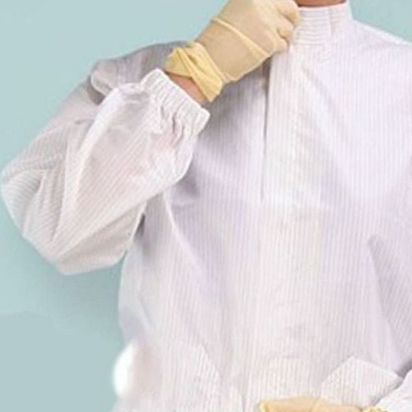 클린 방진복 상의 정전기 제전복 상의 무진 무균 작업복 지퍼 - 상품 이미지