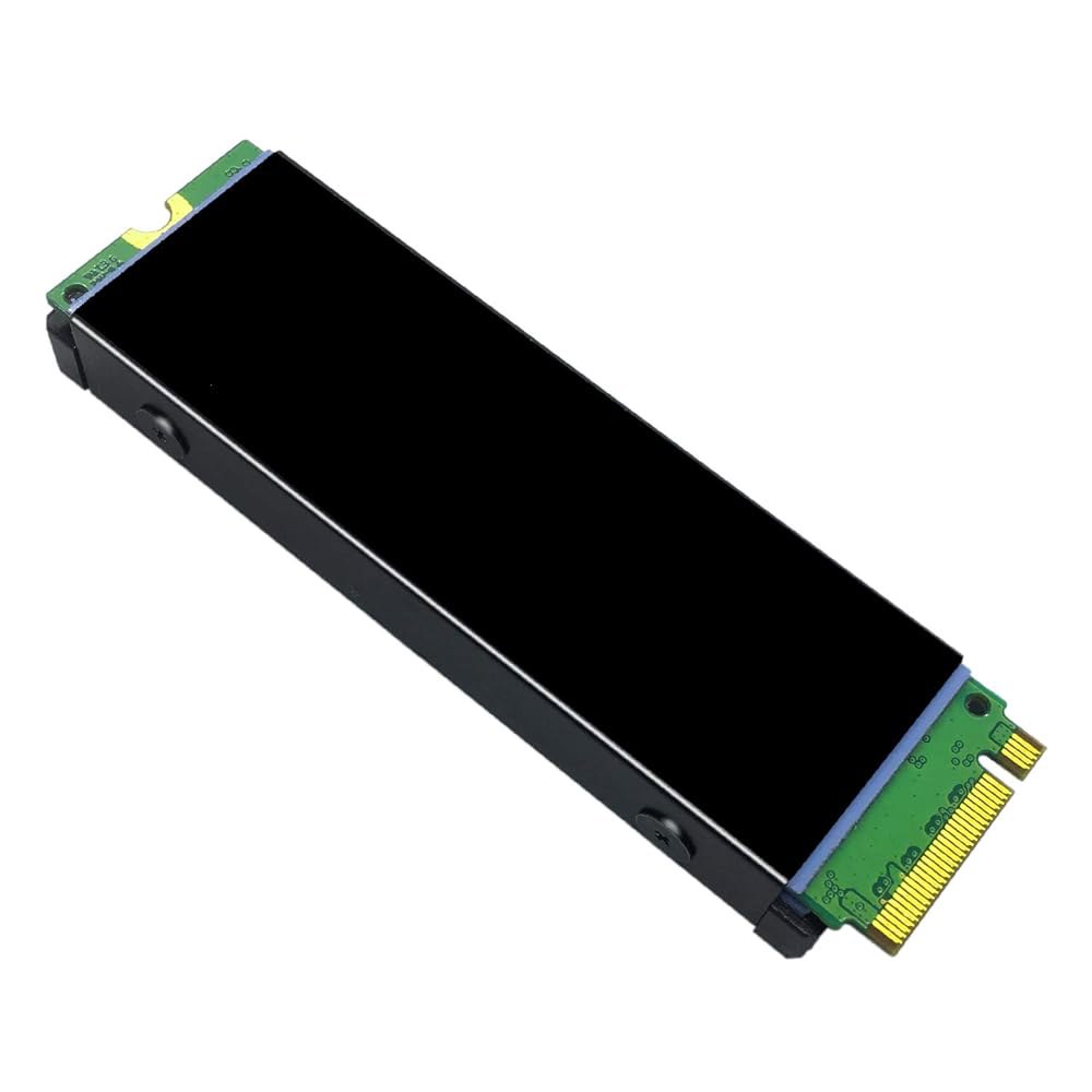 M.2 히트싱크 쿨러 2280 SSD 양면 PS5 / PC PCIE NVME M2 SSD용 써멀 실리콘 패드(블랙 Black - 상세 이미지 3