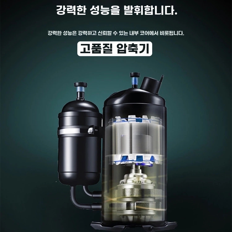 냉난방기 작은방 에어컨 창틀 아파트 원룸 A. 단일 압축기 강한 냉각 - 상세 이미지 3