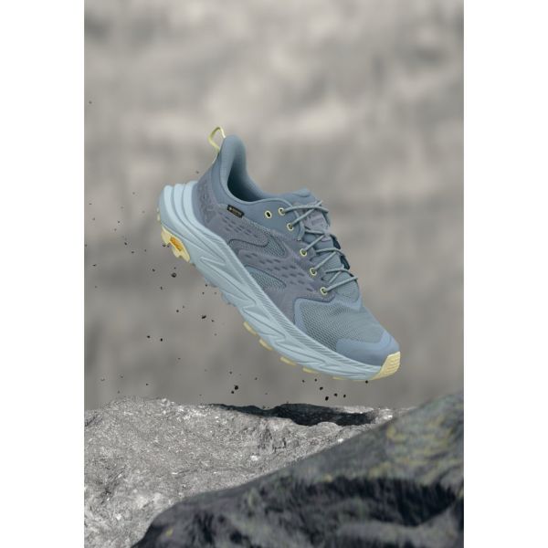 호카 아나카파2로우GTX 고어텍스 비브람 접지력 남성 등산화 블루 washed blue/mineral blue/blue