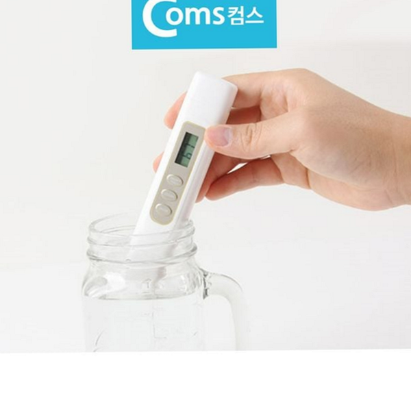 디지털 수질 농도 측정기 휴대용 수질 온도 측정기 테스터기 수족관 - 상품 이미지