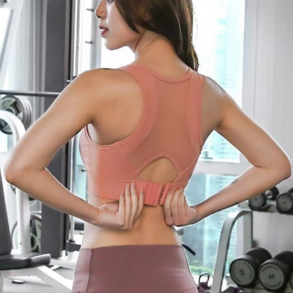 편한 여성 스포츠브라 피트니스 여성 운동 러닝 웨어 - 상품 이미지