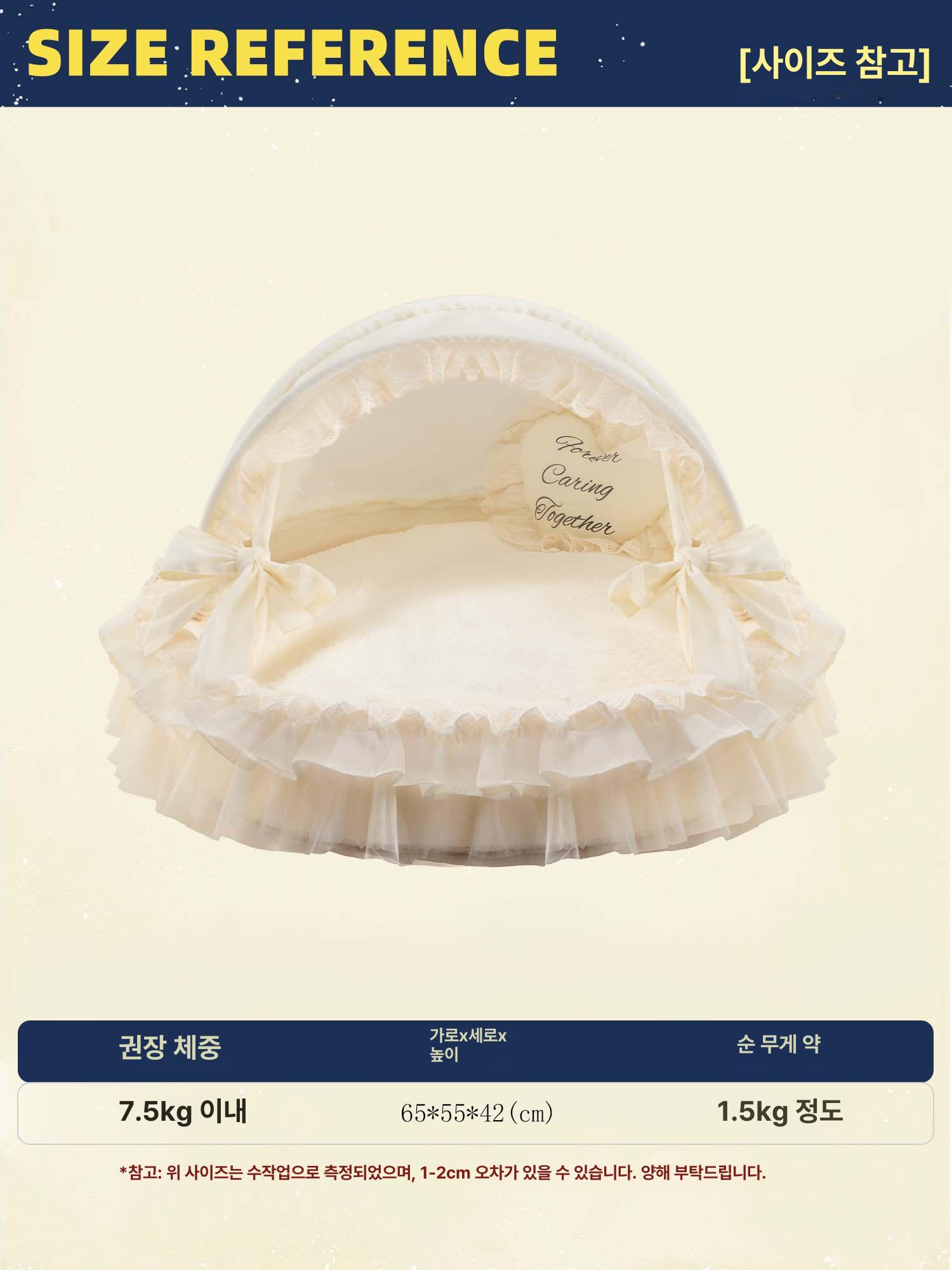 강아지 펫하우스 소파 특대형 하우스 반려동물 원목협탁 펫가구 출산 애견하우스 펫 침대 - 상세 이미지 3