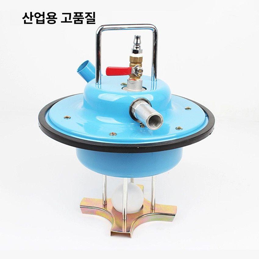 진공 집진 석션기 먼지 산업용 공압 청소기 모래 20L 스틸 드럼 포함 - 상세 이미지 3