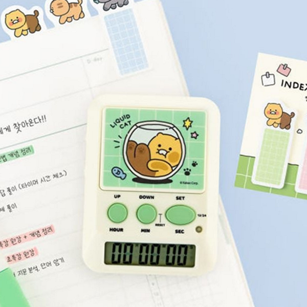미니스톱 공부 스톱 워치 집중력 시험 타이머 디지털 수험생 무음 - 상품 이미지