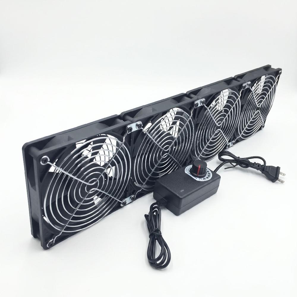 120mm쿨링팬 220V 속도조절 배기환풍기 서버랙캐비닛 - 상품 이미지