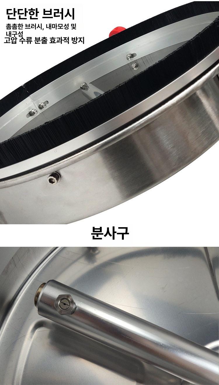 다중 노즐 분사기 뿌리개 청소 세차 고압 바닥 물총 약대 백팩 도로세척 현장 세척기 - 상세 이미지 3