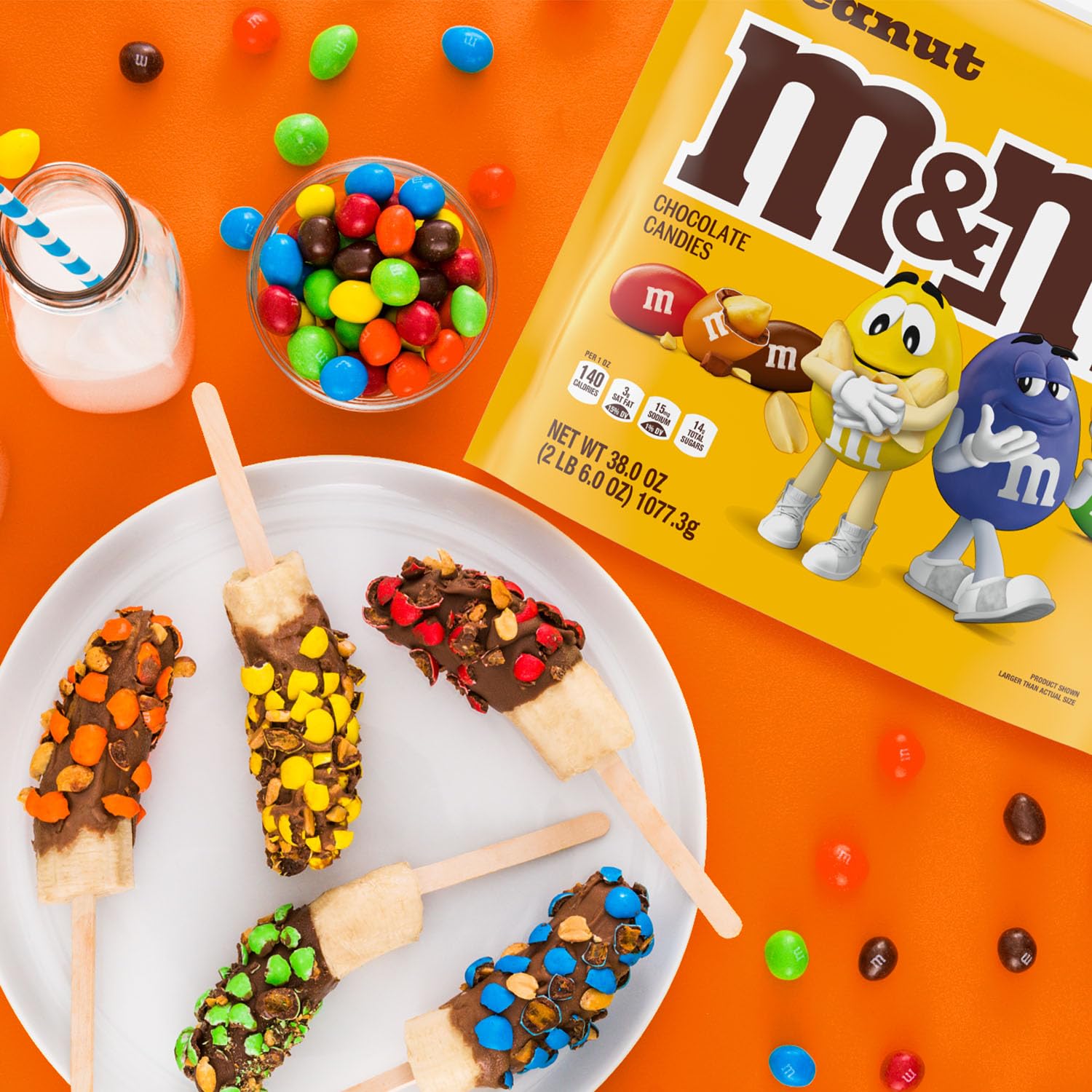 M M S 피넛 밀크 초콜릿 파티 사이즈 1.1kg 2팩 이미지 6