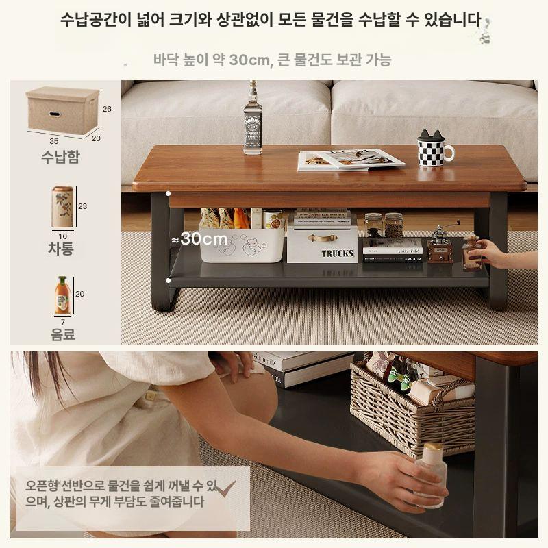 응접 소파테이블 탁자 사무용 휴게실 커피 고급 소파세트 단위 대표실 긴 멜론 회의 - 상세 이미지 5