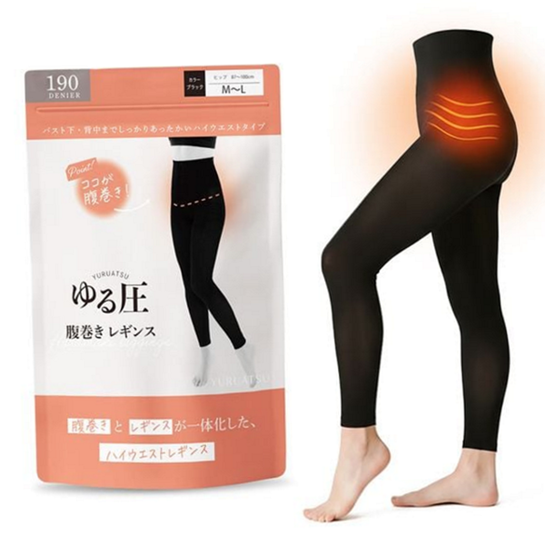 부드러운 복대형 레깅스 이너웨어 여성 웜 레깅스 데일리 겨울 - 상품 이미지