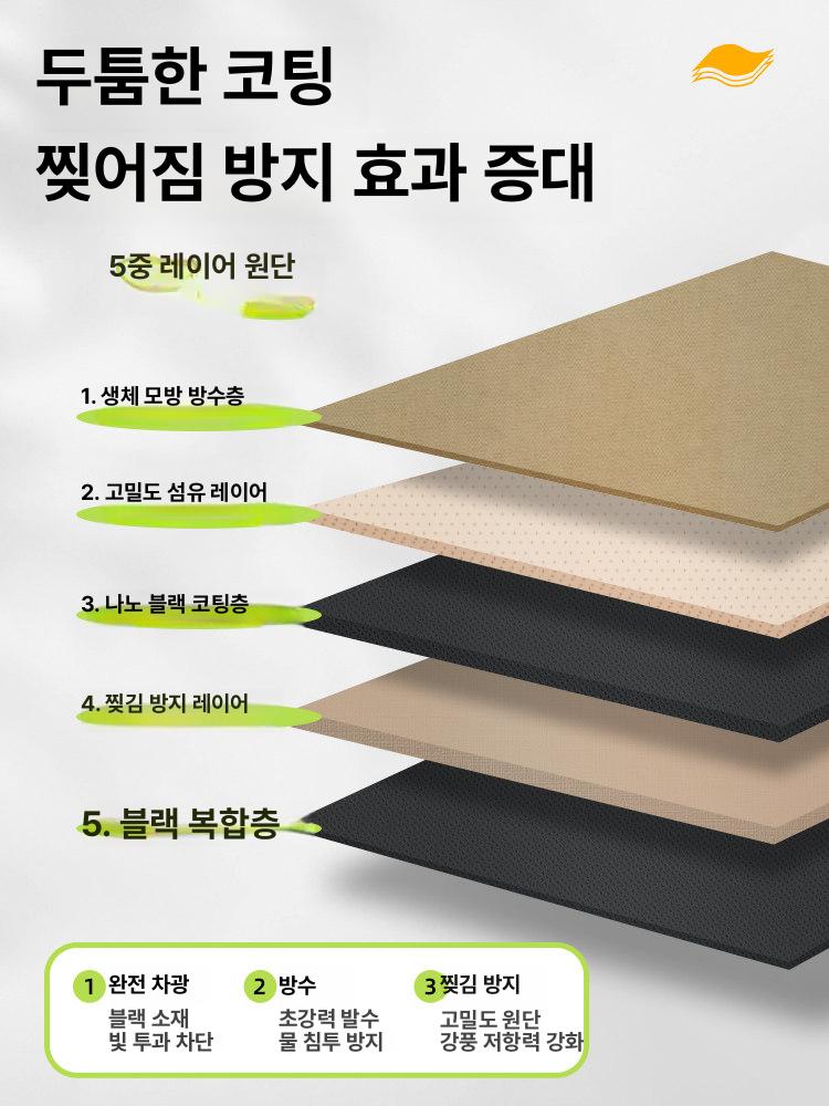 그늘막타프 마당타프 전원주택 고정 마당테라스 어닝 상가 가장자리 아이보리옐로우 이미지 6