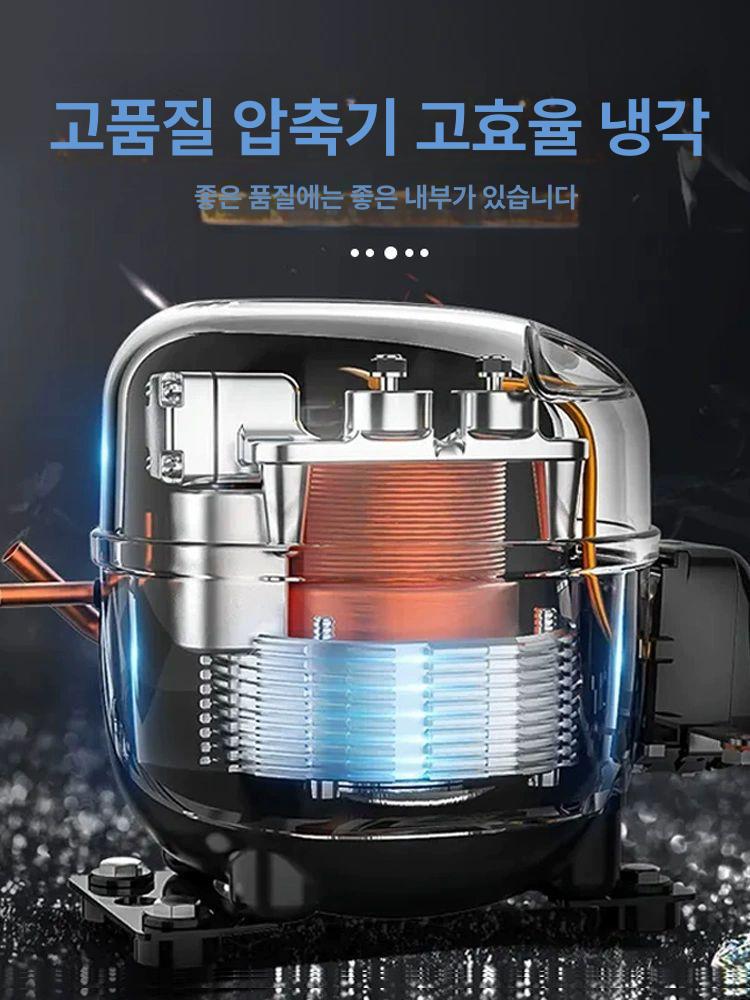 아이스크림 기계 철판 업소용 스무디 요거트 노점 제조기 메이커 - 상세 이미지 2