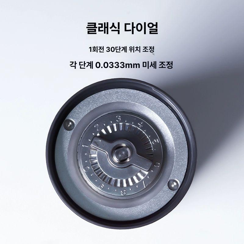경량 킨그라인더 원두 오각강날 플라스틱 핸드드립 그라인더 커피 컵 - 상세 이미지 3