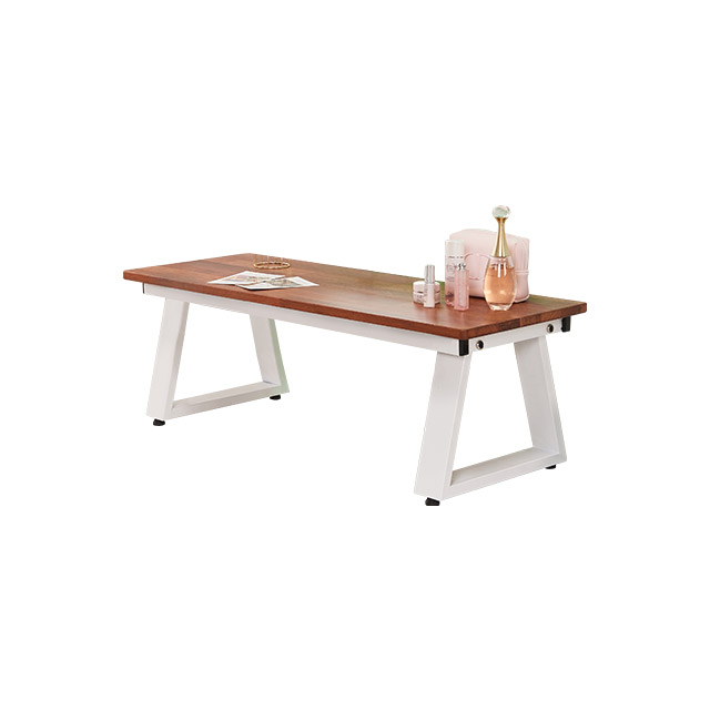가구의서 CZ3134A 멀바우 원목 낮은 테이블 900x350x420mm - 상품 이미지